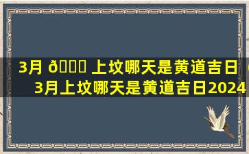 3月 🍀 上坟哪天是黄道吉日（3月上坟哪天是黄道吉日2024年）